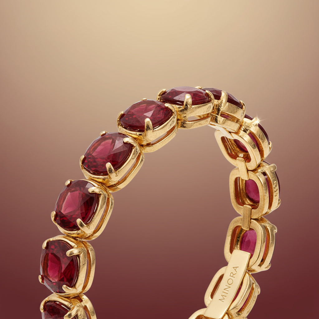 Meher Ruby Bracelet