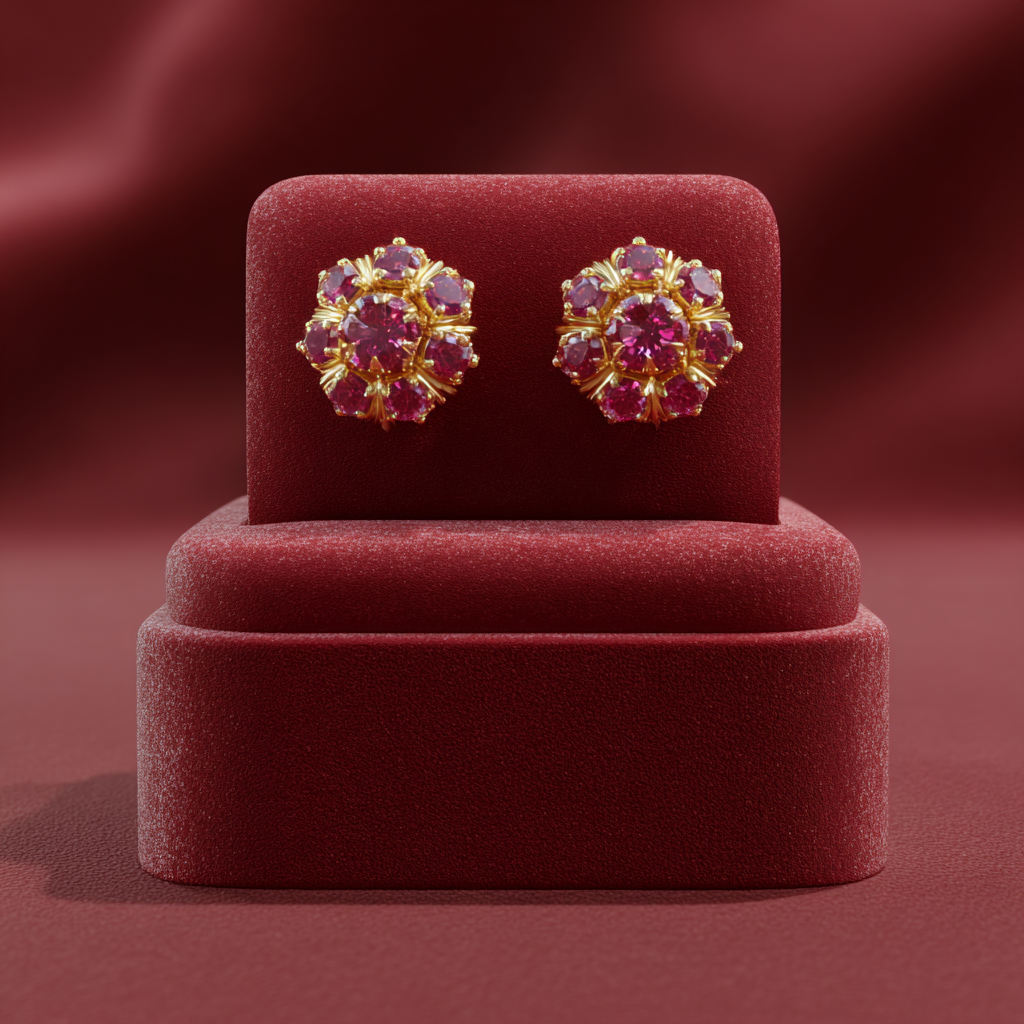 Padma Ruby Studs