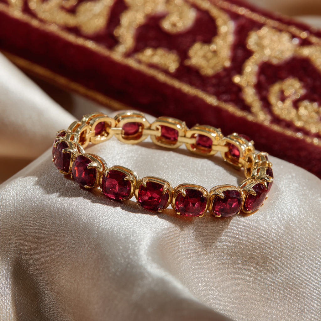 Meher Ruby Bracelet